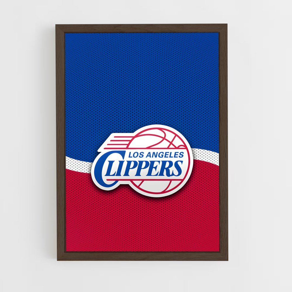 Poster Clippers Vibes – affiche Basketball (vue 5)